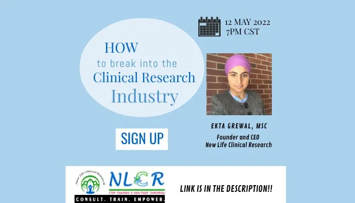 How to break into the Clinical Research industry