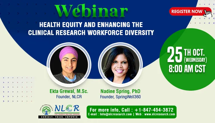 Health Equity and Enhancing the Clinical Research Workforce Diversity